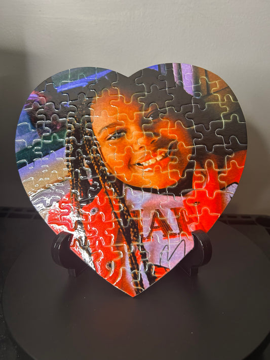 Photo Heart Puzzle