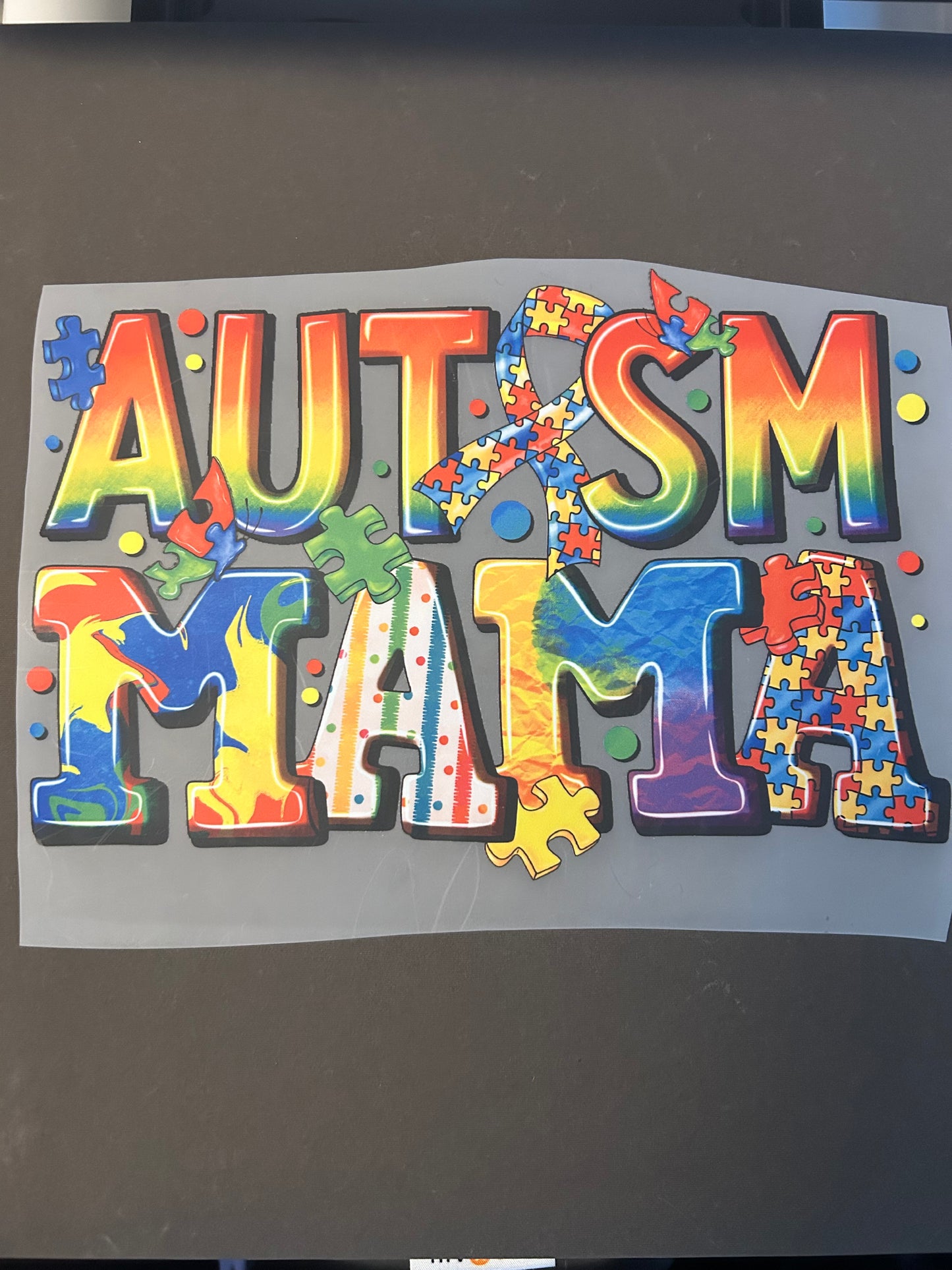 Autism Mama (Rainbow Color)