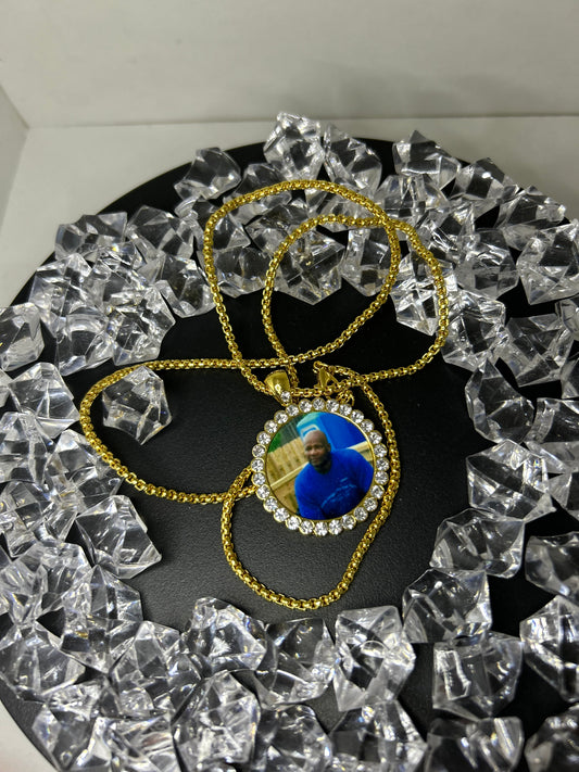 Circle Picture Pendant