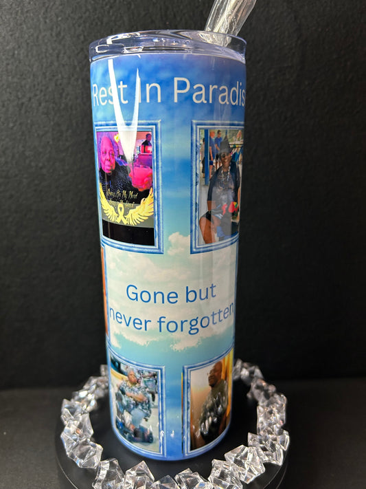 Memorial 20oz skinny tumbler