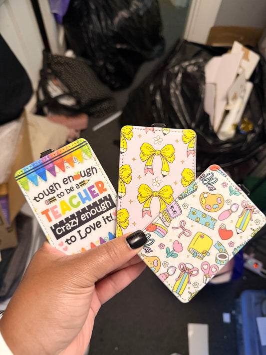 Teacher ID Badge Holders