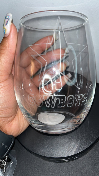 Personalized Wine Glass