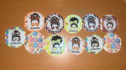 Mom Theme Cup Toppers