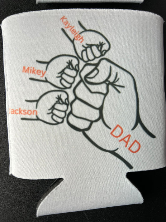 Fist Bump Can Cooler