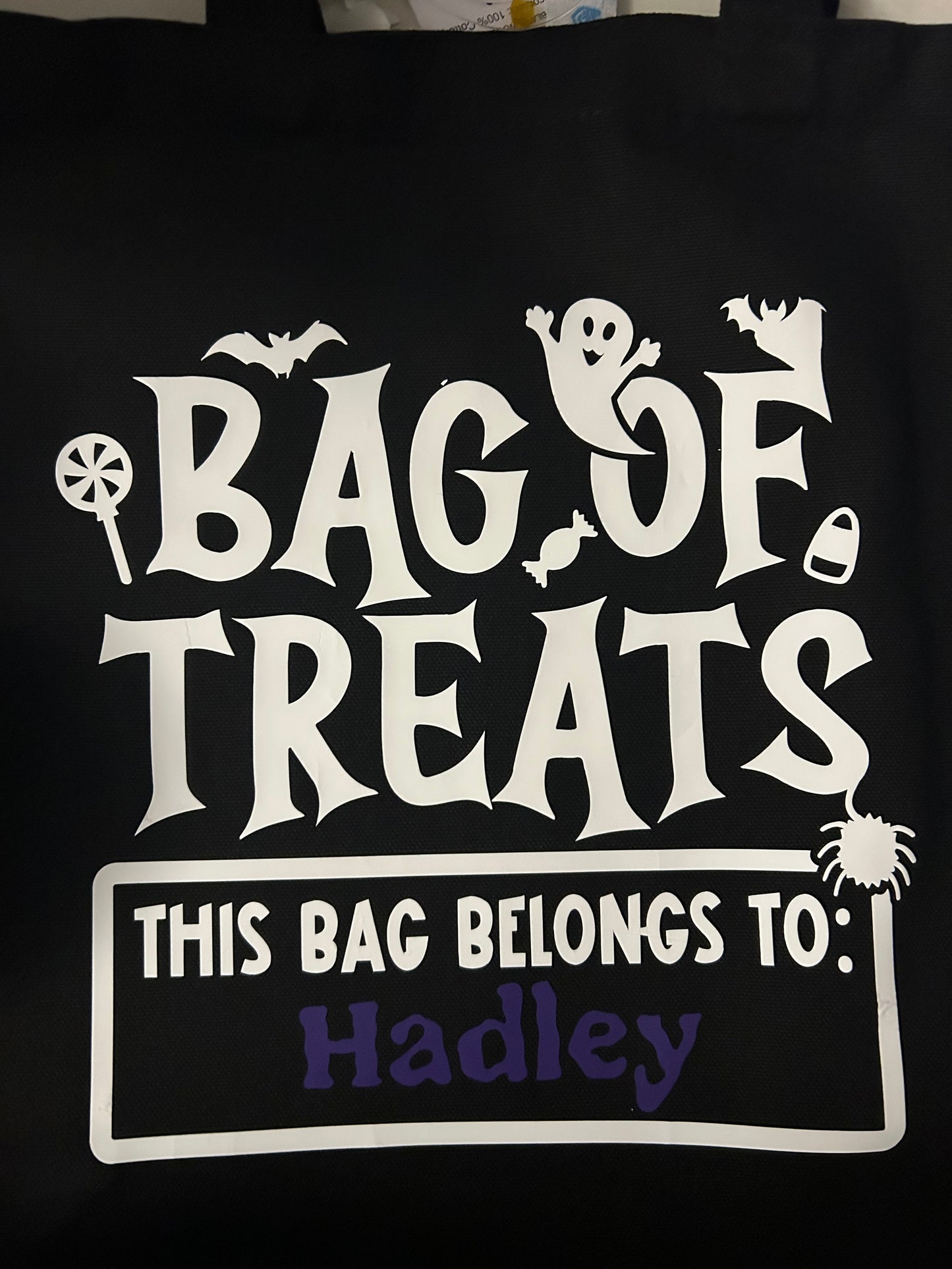 Bag of Treats Halloween Tote Bag