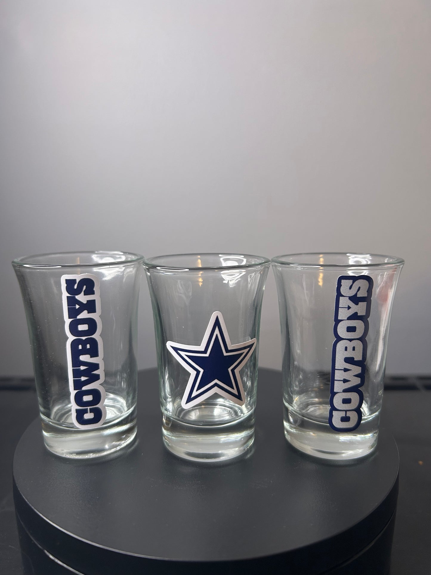 Football Team Shot Glass Set