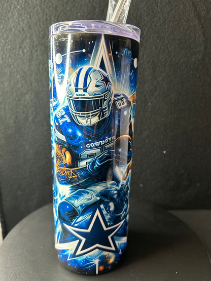 NFL Theme 20oz Skinny Tumblers