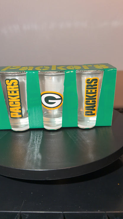 Football Team Shot Glass Set