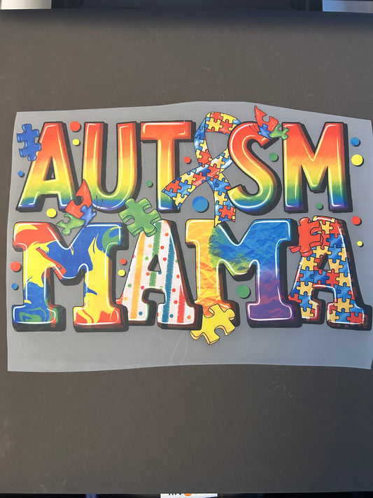 Autism Mama (Rainbow Color)