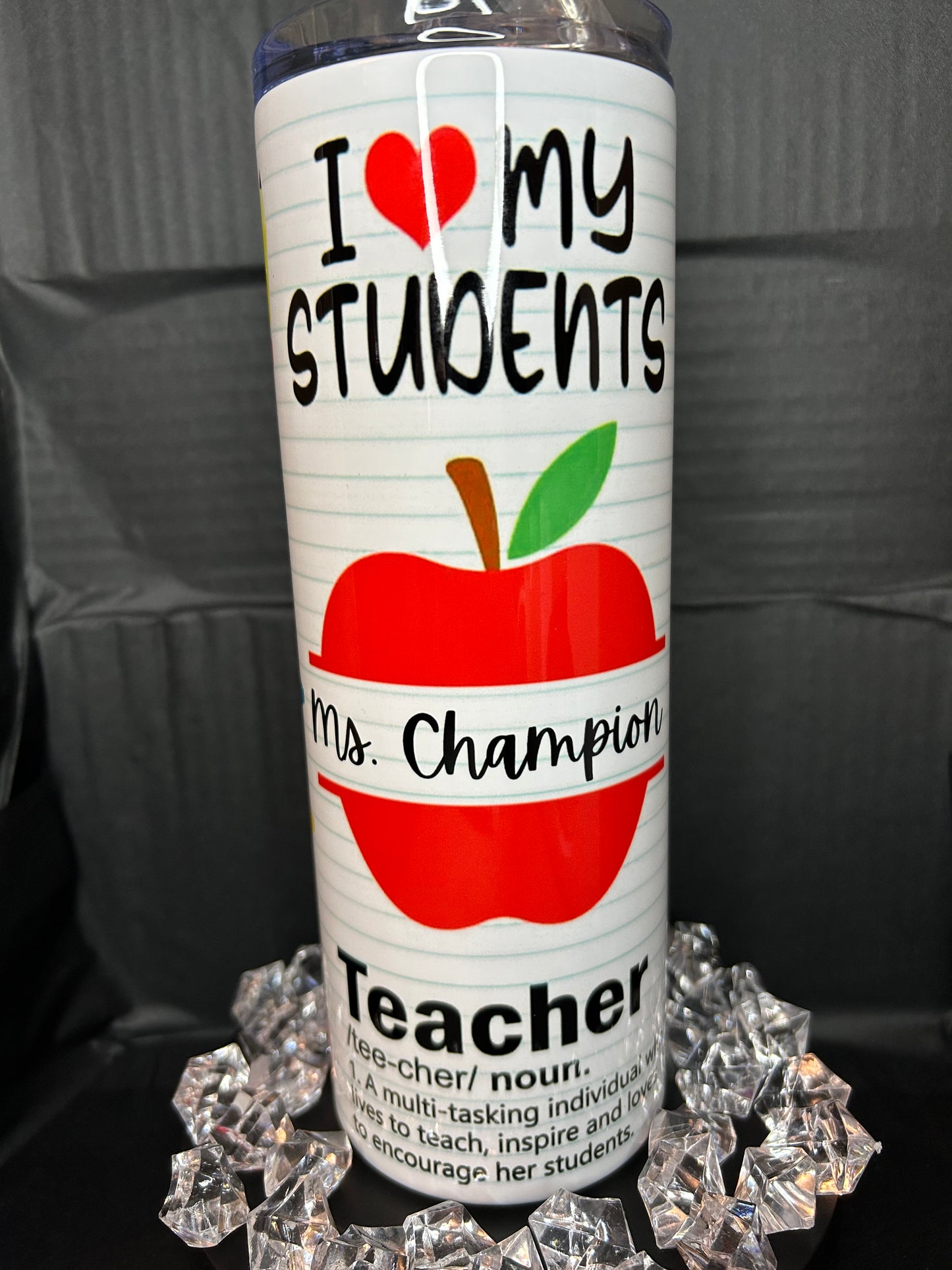 Teacher 20oz Skinny Tumbler