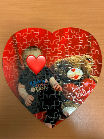 Photo Heart Puzzle