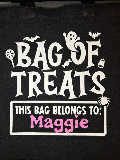 Bag of Treats Halloween Tote Bag
