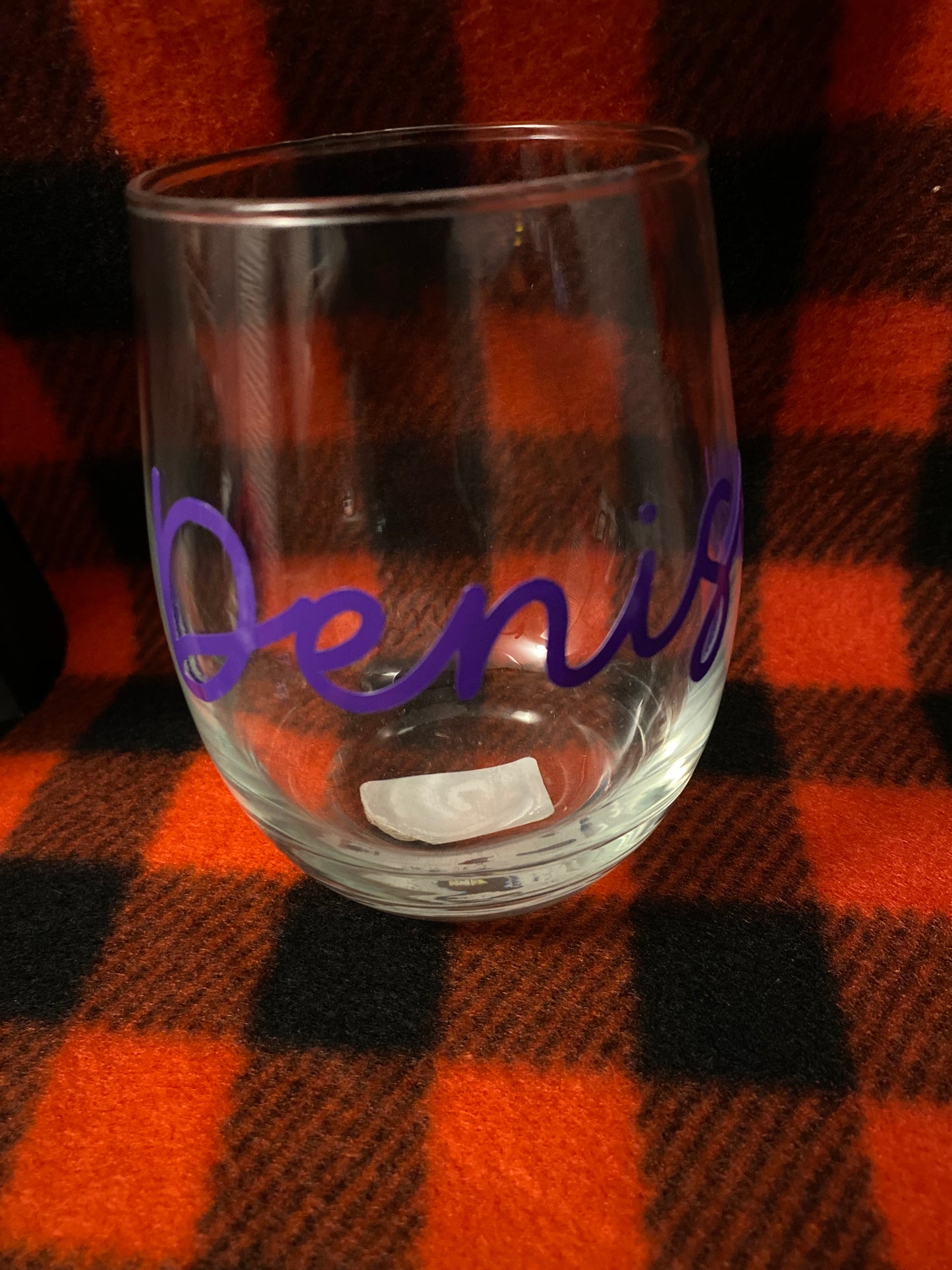 Personalized Wine Glass