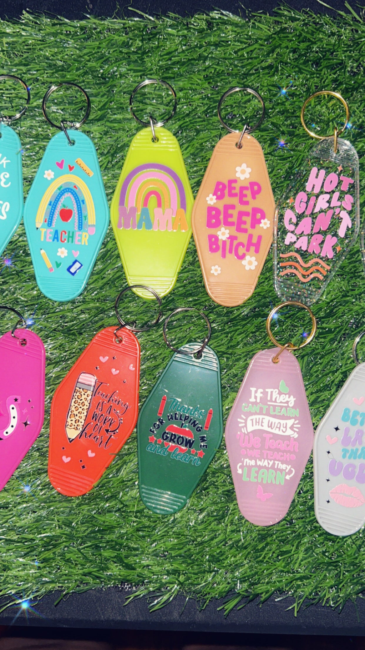 Custom Motel Keychains