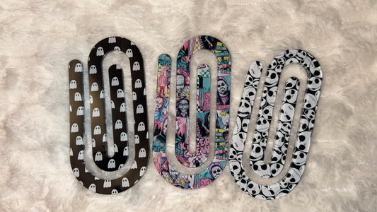 Jumbo Holiday Theme Paper Clip Bookmark