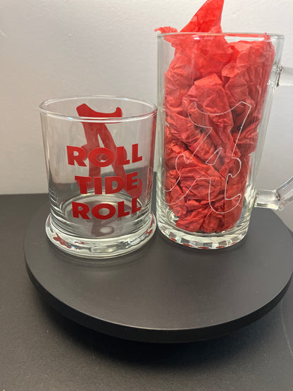 Sport Teams Beer Mug and Whiskey Set