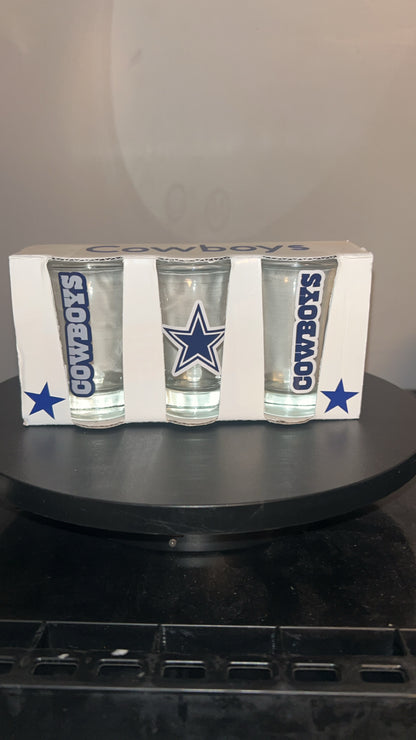Football Team Shot Glass Set