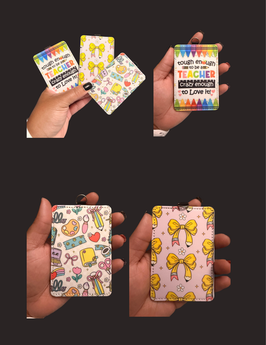 Teacher ID Badge Holders