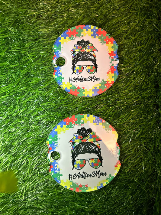 Autism Mom Cup Topper