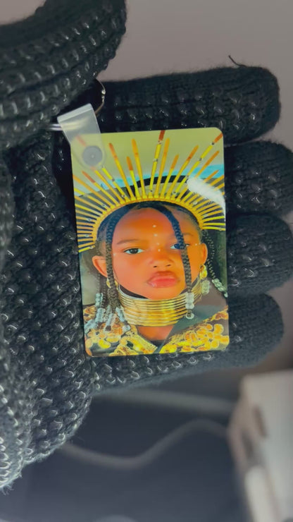 Double Sided  Keychain