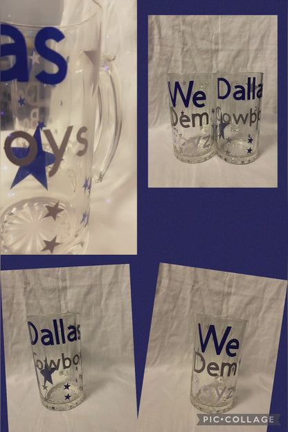 Sport Team Beer Mug Set