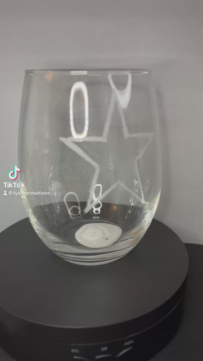 Personalized Wine Glass
