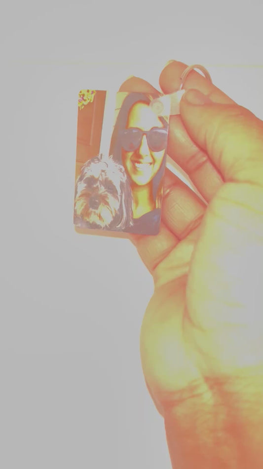 Double Sided  Keychain
